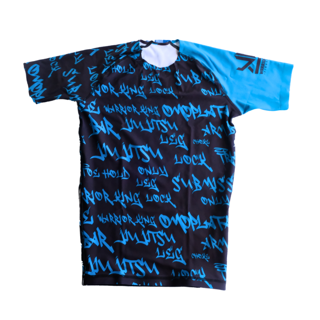 GRAFFITI SEAMLESS Short Sleeve Rash Guard