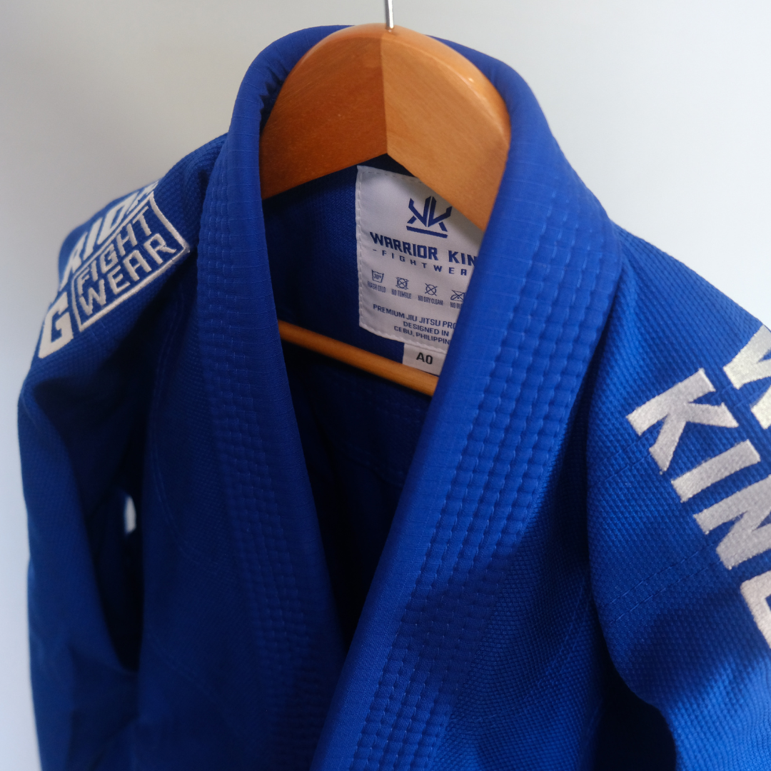 KIDS Outstanding Gi "OG" Warrior King BJJ Gi - Blue - Image 20