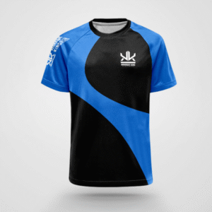 Flow (V5 Ranked) Short Sleeve Rash Guard - Blue