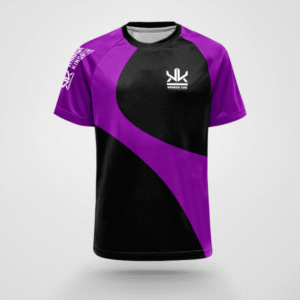 Flow (V5 Ranked) Short Sleeve Rash Guard - Purple
