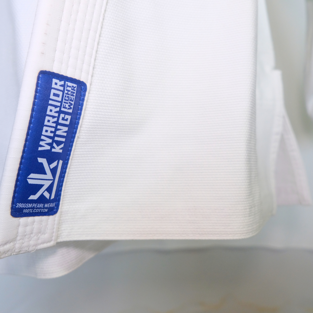 KIDS Outstanding Gi "OG" Warrior King BJJ Gi - White - Image 9