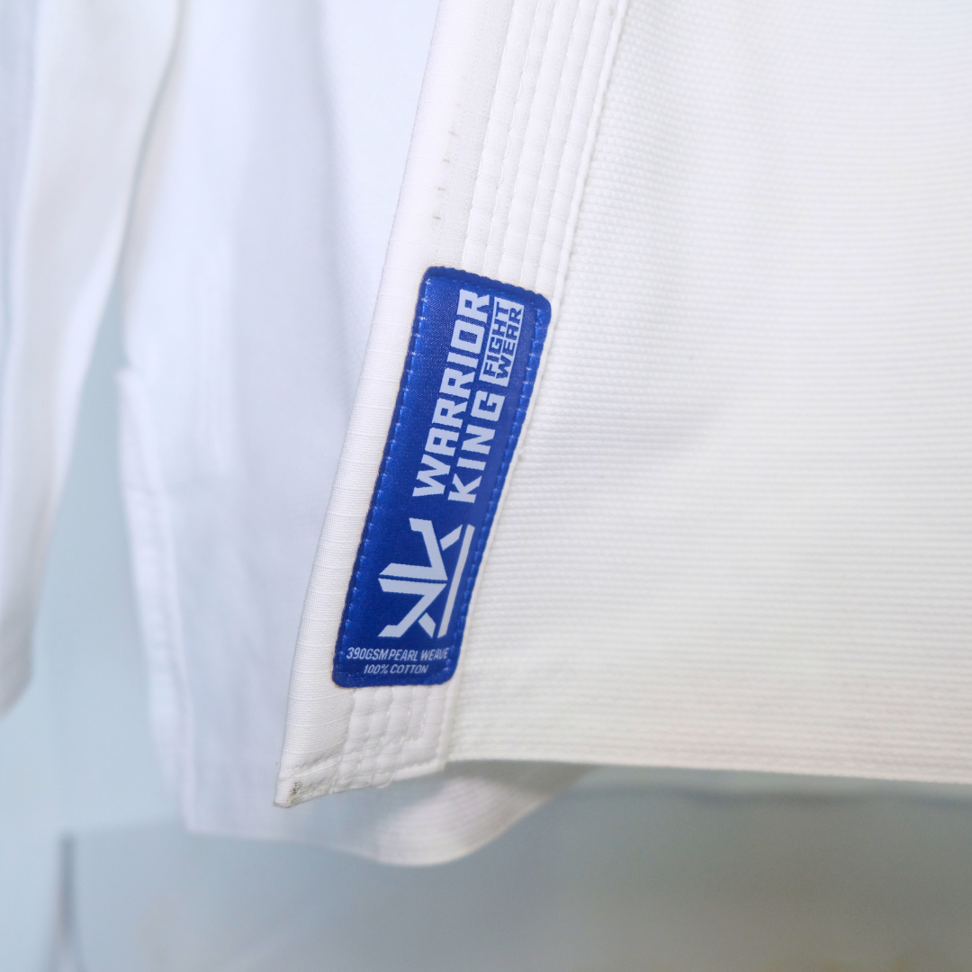 KIDS Outstanding Gi "OG" Warrior King BJJ Gi - White - Image 11
