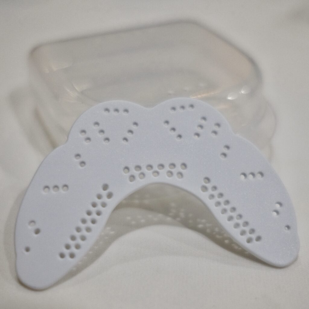 Warrior King Mouth Guard 1.6mm - White