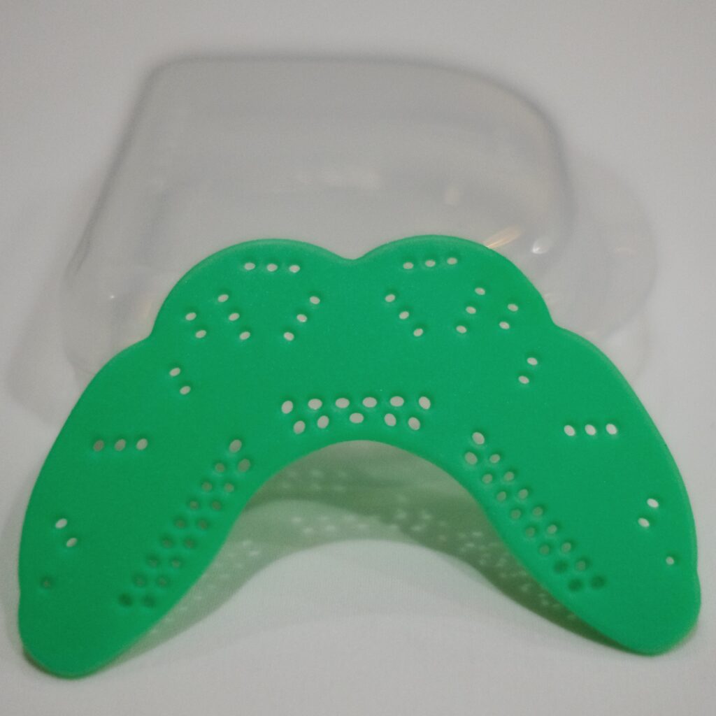 Warrior King Mouth Guard 1.6mm - Green