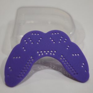 Warrior King Mouth Guard 1.6mm - Purple