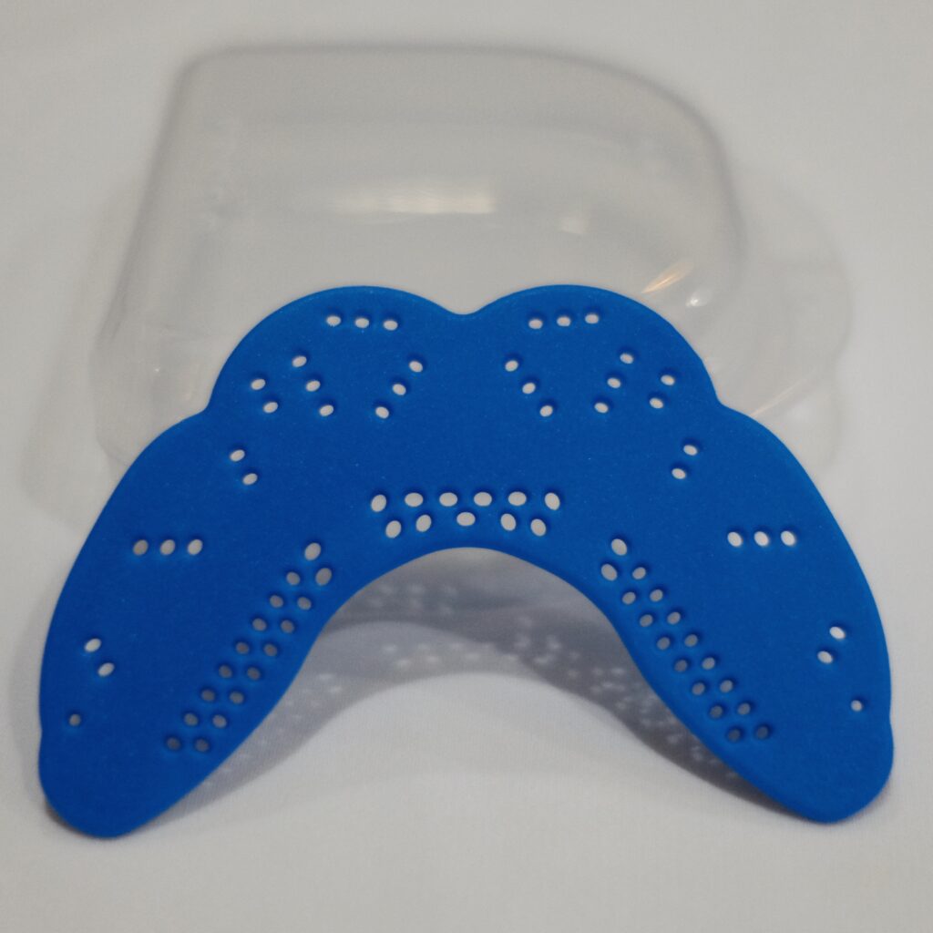 Warrior King Mouth Guard 1.6mm - Blue