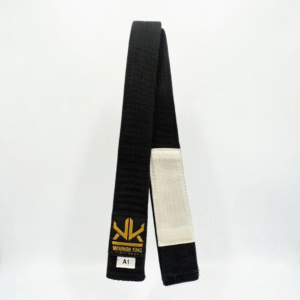 STANDARD BJJ BLACK BELT W/ WHITE BAR