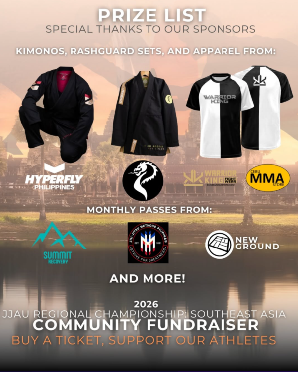 Raffle Tickets: 2026 JJAU Regional Championship - Community Fundraiser
