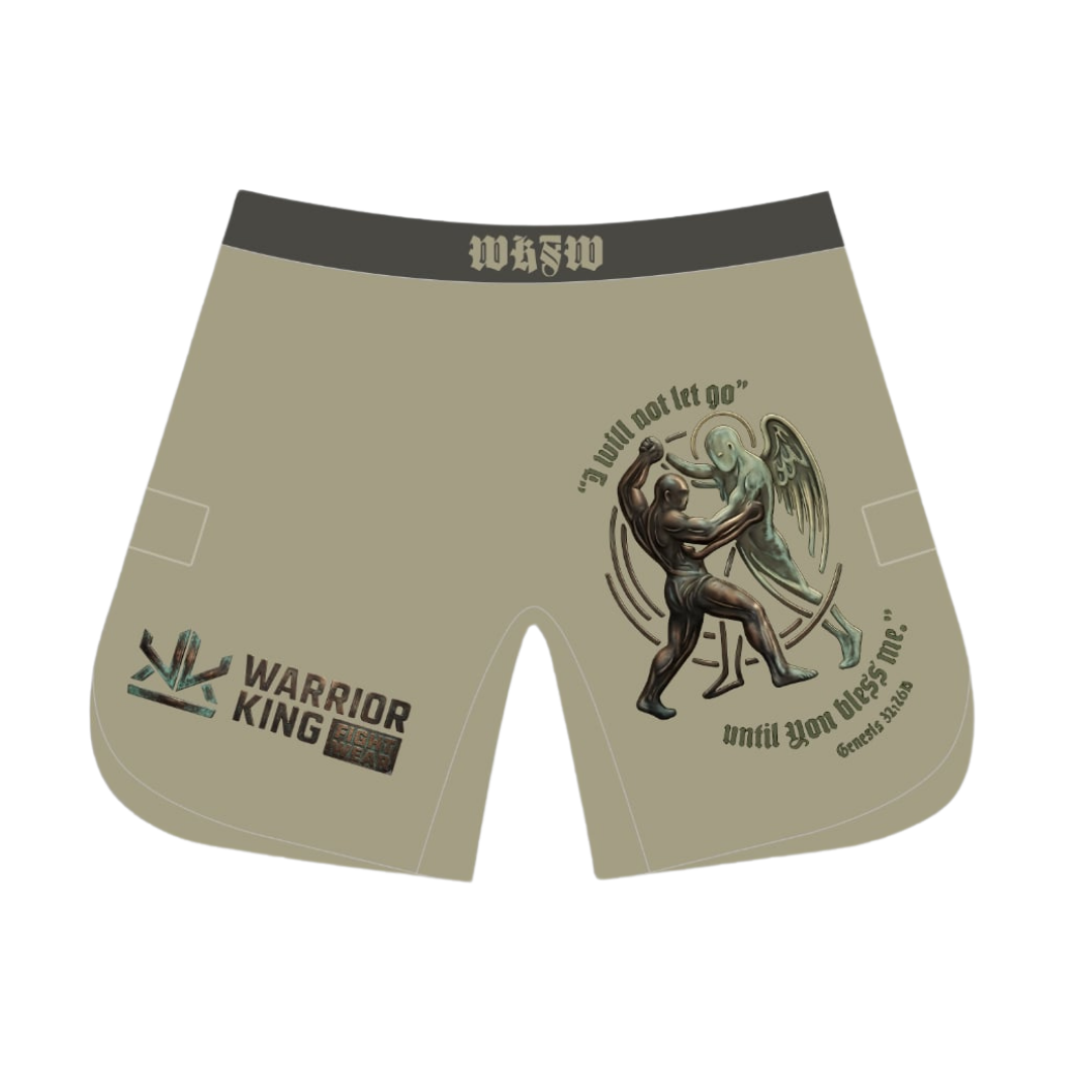 HE WHO WRESTLES - Short Sleeve Rash Guard - Image 4