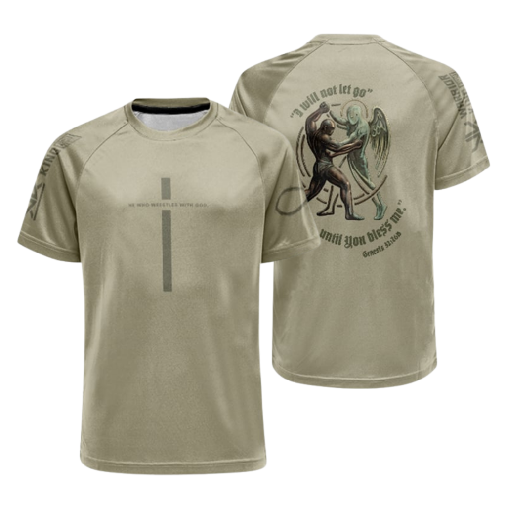 HE WHO WRESTLES - Short Sleeve Rash Guard