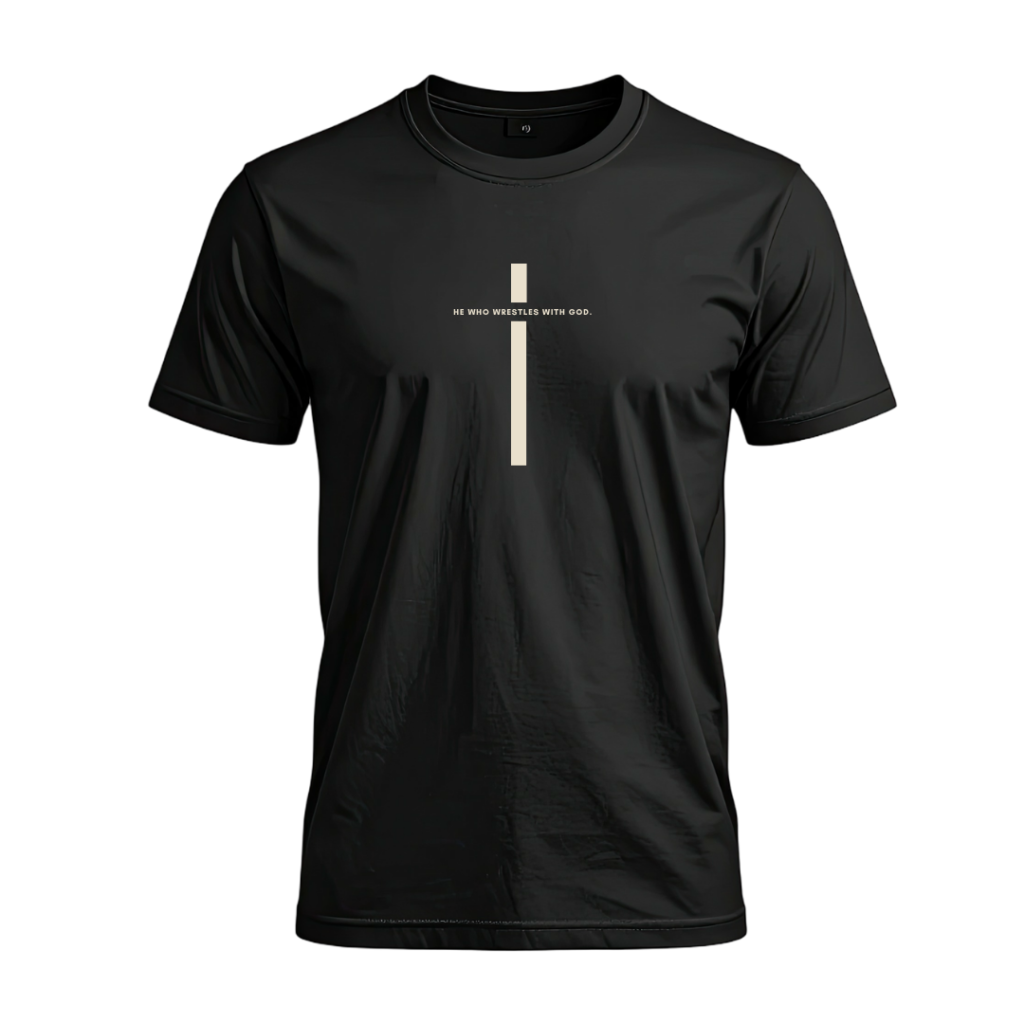 HE WHO WRESTLE DRI FIT T-SHIRT BLACK