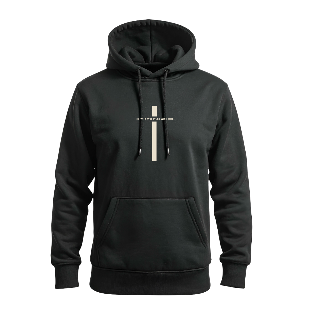 HE WHO WRESTLE Hoodie - Black - Image 2