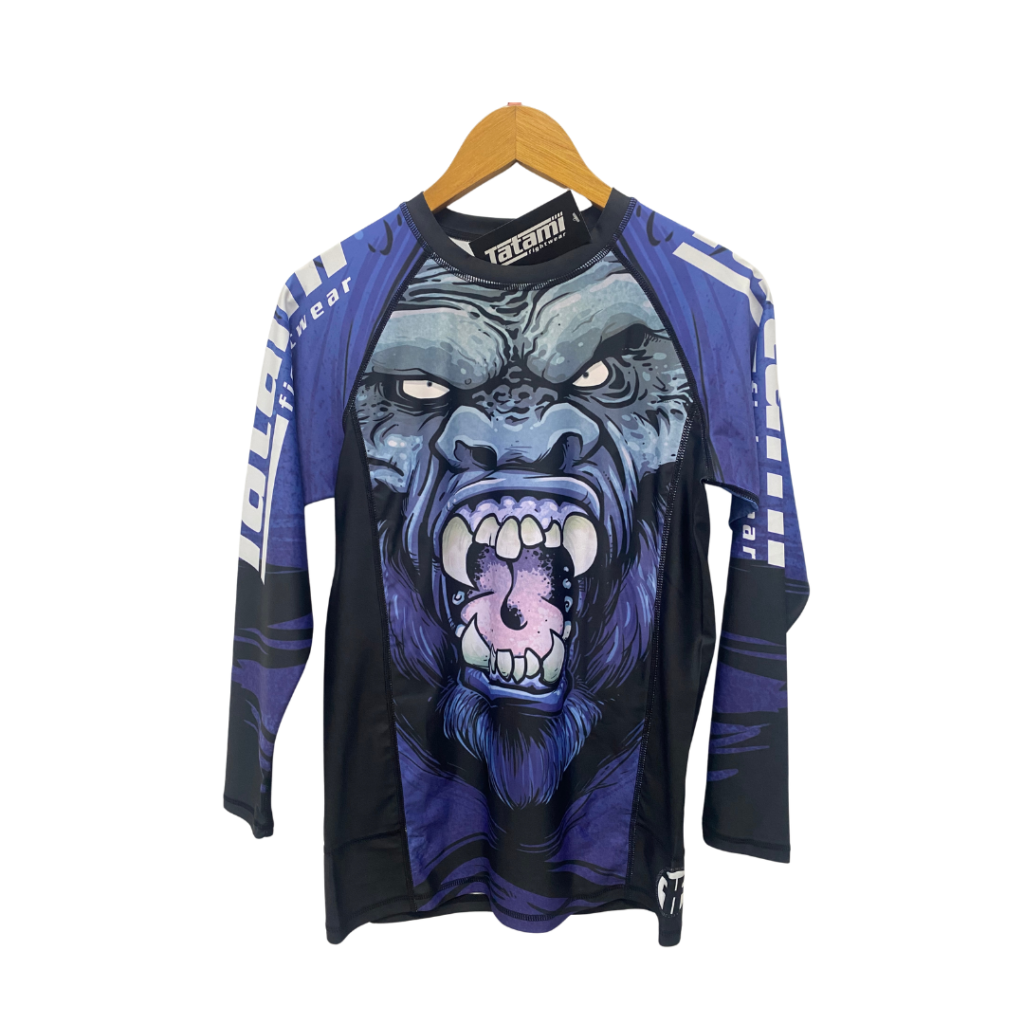 TATAMI GORILLA SMASH - Long Sleeve Rash Guard - Small