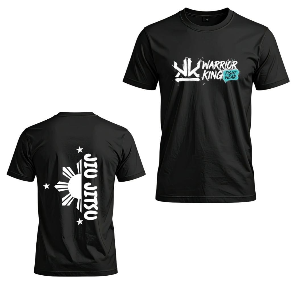 WARRIOR KING PINAS PRIDE DRI FIT T-SHIRT BLACK