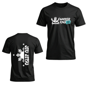 WARRIOR KING PINAS PRIDE DRI FIT T-SHIRT BLACK - Image 1
