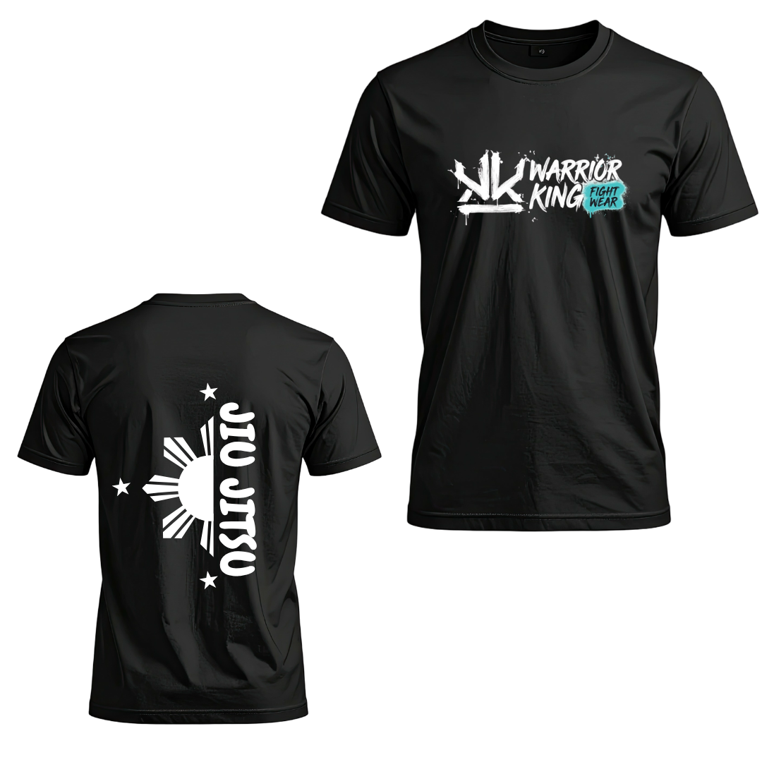 WARRIOR KING PINAS PRIDE DRI FIT T-SHIRT BLACK - Image 1