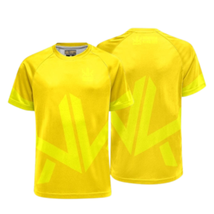 WKFW Ranked V3 - Short Sleeve Rash Guard - Yellow