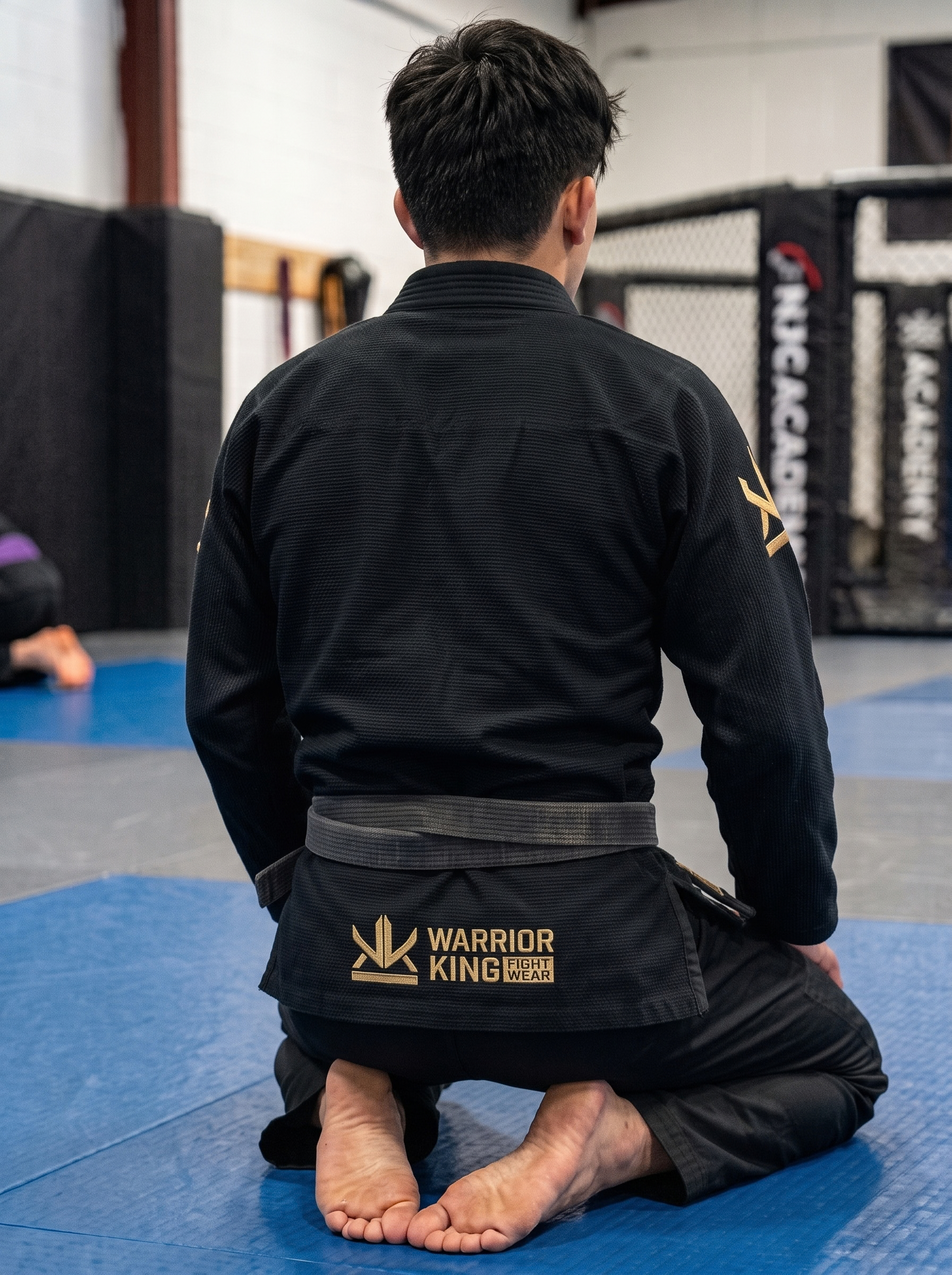 Au-79 Comp WK BJJ Gi - White - Image 4