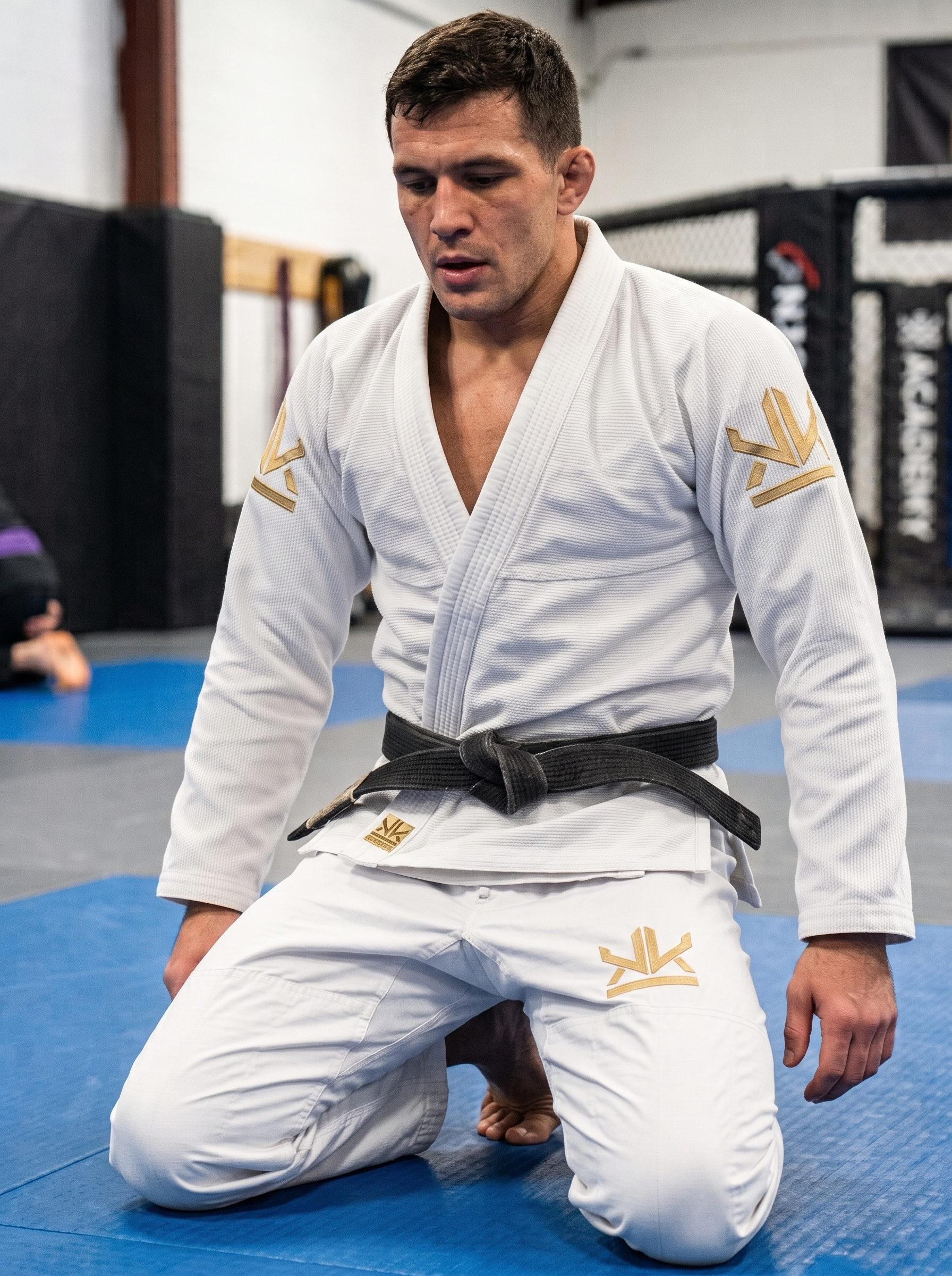 Au-79 Comp WK BJJ Gi - White - Image 1